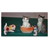 Occupied Japan & W Germany Cats