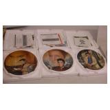 Elvis Presley Bradex Plates set of 4