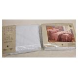 Cannon King Fitted Sheet & Flat Sheet