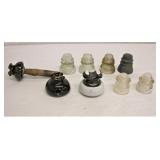 Antique Glass Insulators Lot