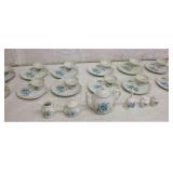 Inarco Porcelain Tea Pot Snack Set 32 Pieces