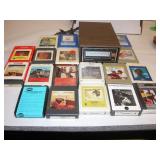 Realistic 8 track Player & Music Tapes Works