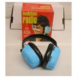 1976 Solid State Twin Speaker Head Phone Radio
