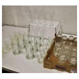Bar Glass ware Beer Wine & Spirits Lot