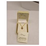 Black Hills Gold Heart Necklace /Pendant