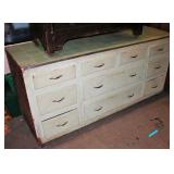 Antique Kitchen Cabinet 68" X 23" X 33"