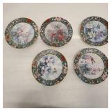 W.J.George"The Rufous Hummingbird"Collector Plates