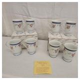 1989 Princess House Fine China Gifts Cups8pc