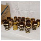 17 Vintage Siesta Amber Brown Beer State Mugs