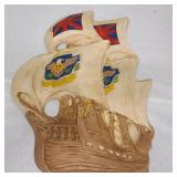 1960s Plaster Ship