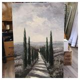 Oil on Canvas Signed 24w x36t