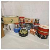 Vintage Tins Lot