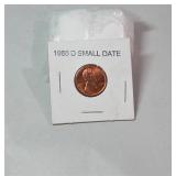 1960 D Small Date Penny