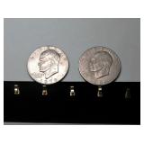 1978 & 1971 Eisenhower Dollar Coins set of 2