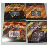 Us Mint State Quarters Proof 4 sets