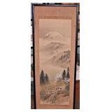 Vintage Picture Signed 23" X 53"