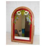 Stain Glass Mirror 22" X 14"