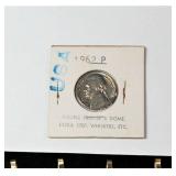 1962 P Double Profile Dome Ext Step Whiskers