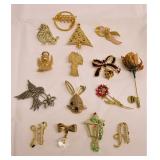 Vintage Estate Jewelry Broaches