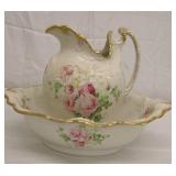 Antique Wash Basin & Pitcher