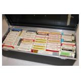 8 Track Music Tapes with Case