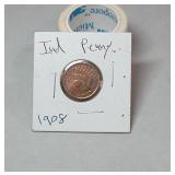 1908 Indian Head Penny
