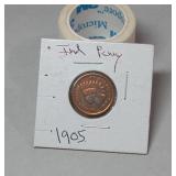 1905 Indian Head Penny