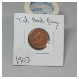 1903 Indian Head Penny