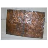 Vintage Copper Stamped Artwork