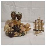 Seashell Art Lot