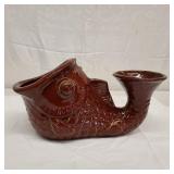 Pottery Fish Planter