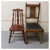 Vintage Kitchen Chairs set of 2