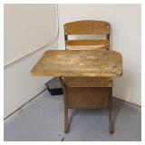 Vintage Childs School Desk