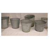 Galvanized Buckets Lot