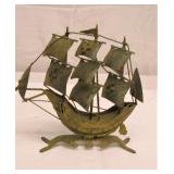 Vintage Metal Ship