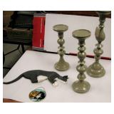 Candle Holders & Cats