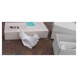 Shafford Porcelain Chicken Napkin Holders