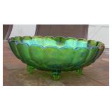 Carnival Glass Fruit Bowl 12