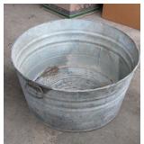 Galvanized Tub 23" Round