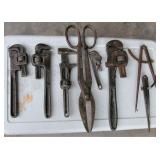 Vintage Tools Wrenches Tin Snips