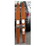 Mark 400 Vintage Wood Water Skies