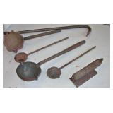 Smelter Tools Table top Anvil Crow Bar