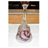 Vintage Bell Hofbauer Byrdes Bird Ruby Red Bell