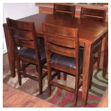 Pub Table 5 Piece Set w Leaf