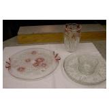 Mikasa Vase & Platter