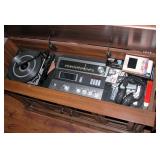 Magnavox Radio Record Player 8 Track all Work