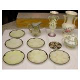 Vintage Pottery & Porcelain Dishes Lot