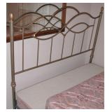 Queen Metal Headboard & Metal Frame