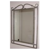 Metal Wall Mirror 26" X 20"