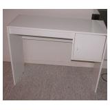 White Small Desk 37" W 15" D 28" T